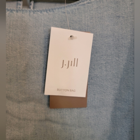 J. Jill Blue Bell Sleeve Blouse 3XL - Picture 6 of 10